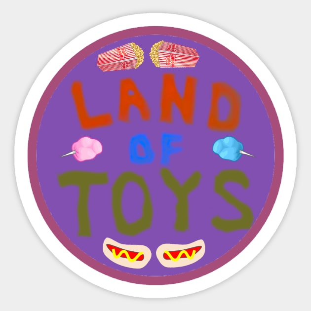 "Land of Toys" - Pinocchio An Italian Musical Sticker by StorybookGardens